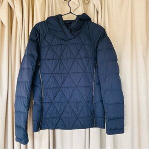 Lululemon Navy Quilted Down Jacket